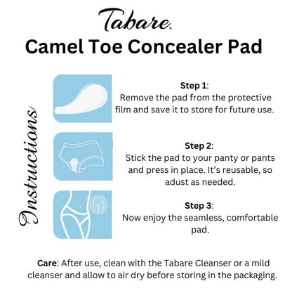 Camel Toe Concealer Silicone Pad - Baretique