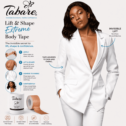 Tabare Lift & Shape Extreme Body Tape Instructions