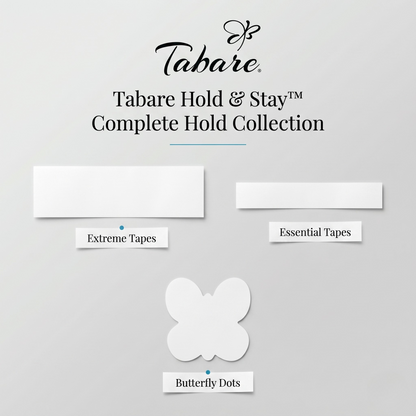 Hold & Stay™ Essential Invisible Clothing and Skin Tapes
