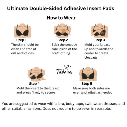 Ultimate Double-Sided Adhesive Insert Pads - Baretique