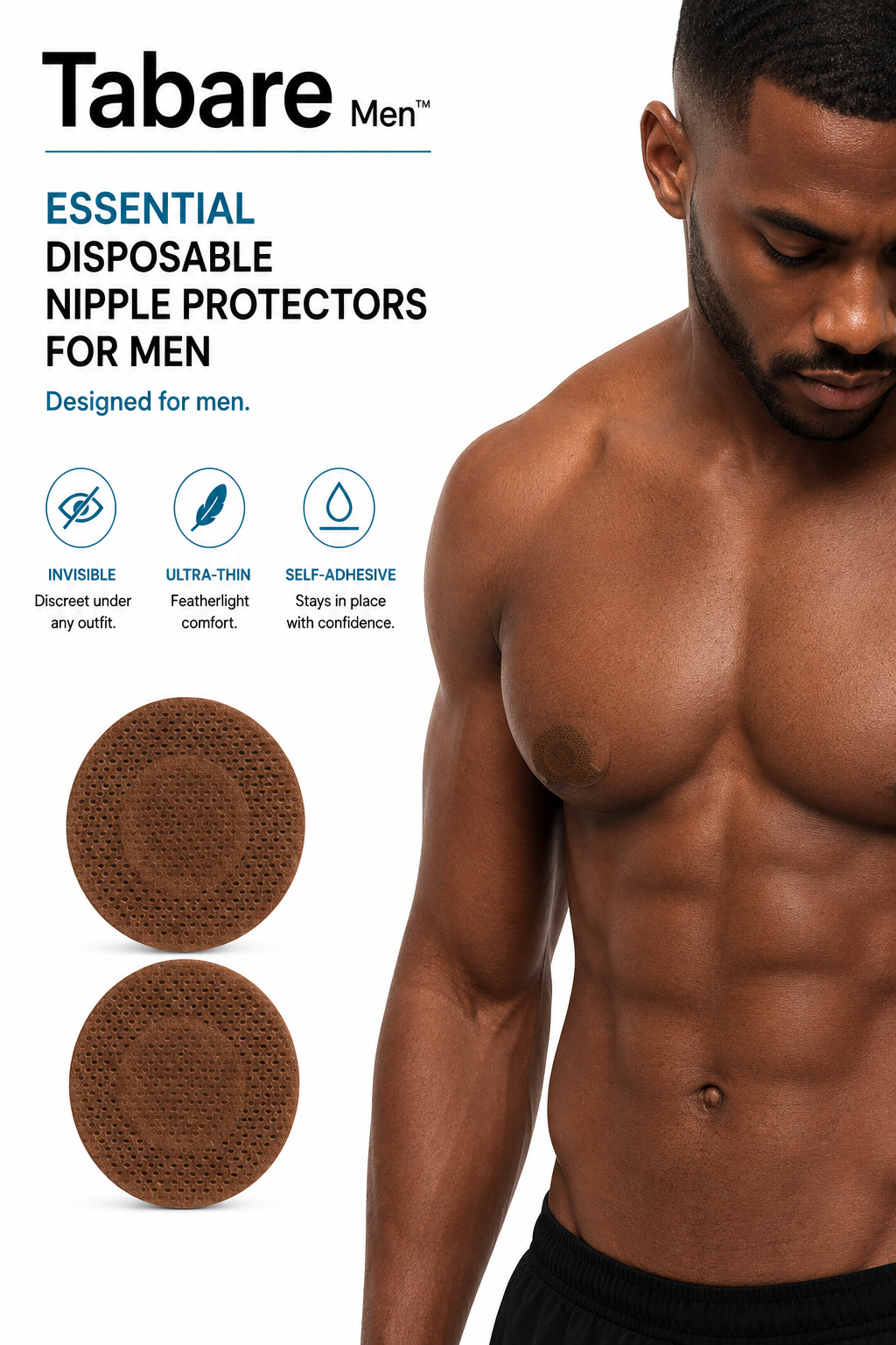 Essential Disposable Nipple Protectors for Men
