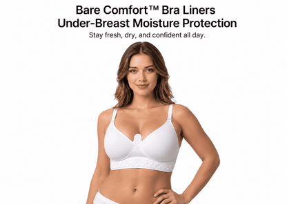 Tabare Bra Liner on Plus Size Model Ad